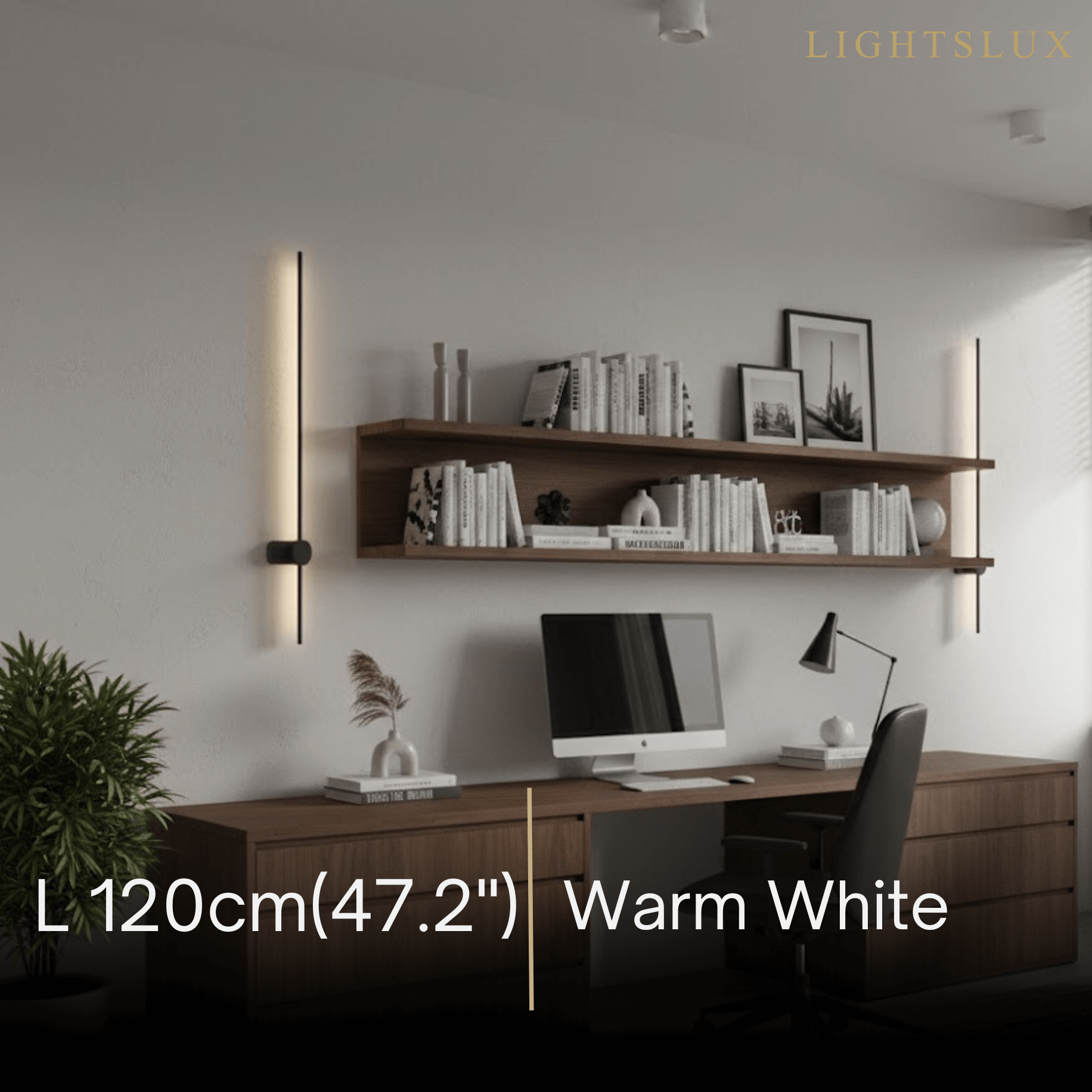Arcato Minimalist LED Wall Lamp- Linear Light for Bedroom