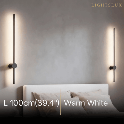 Arcato Minimalist LED Wall Lamp- Linear Light for Bedroom