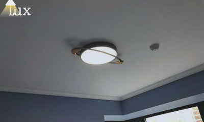 Vivara Modern Ceiling Light - Dimmable Grey/White/Green for Bedroom