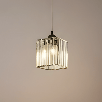 Vetro Nordic LED Pendant Light-Metal/Glass Black/Gold for Dining Room/Living Room