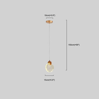 Art Deco Round – Pendant Light 
